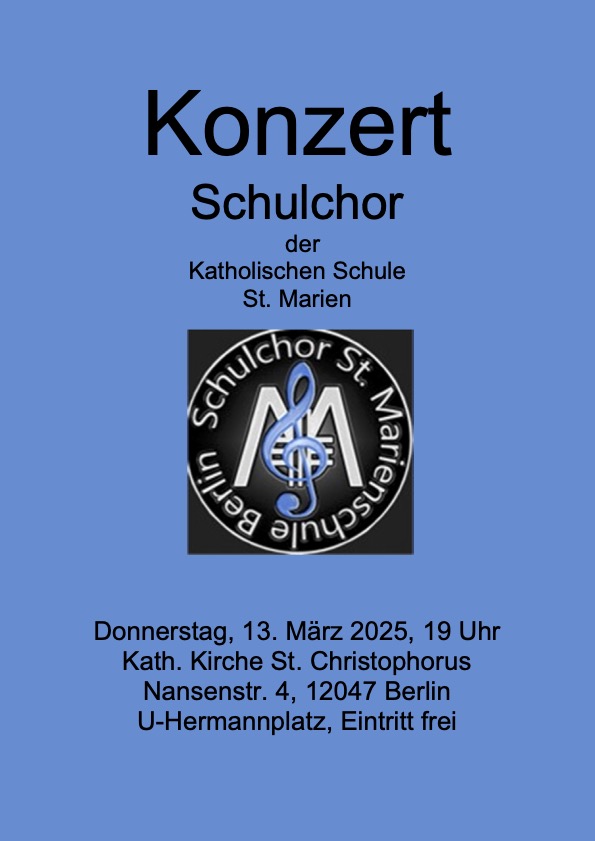Chorkonzert 2025