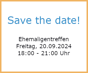 Save the date Ehemaligentreffen