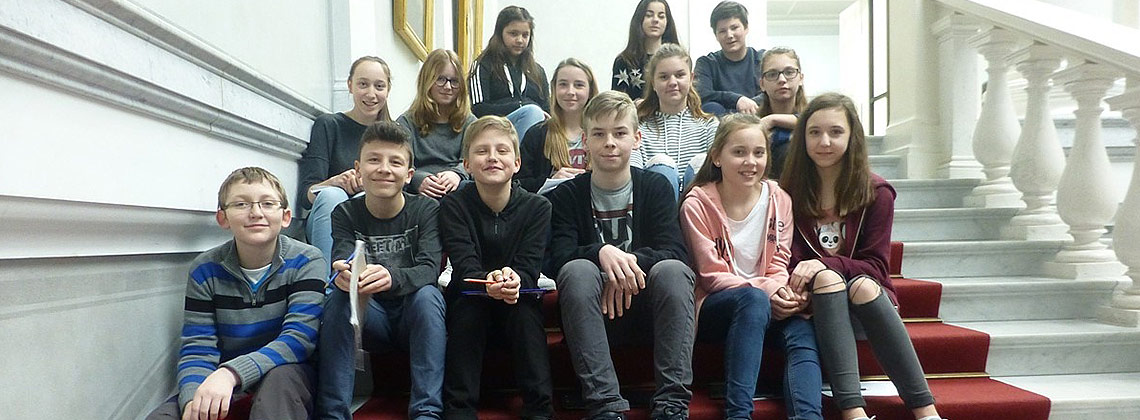 Museumstag an der St. Marienschule Berlin – die 7Gc entdeckt die alten Meister