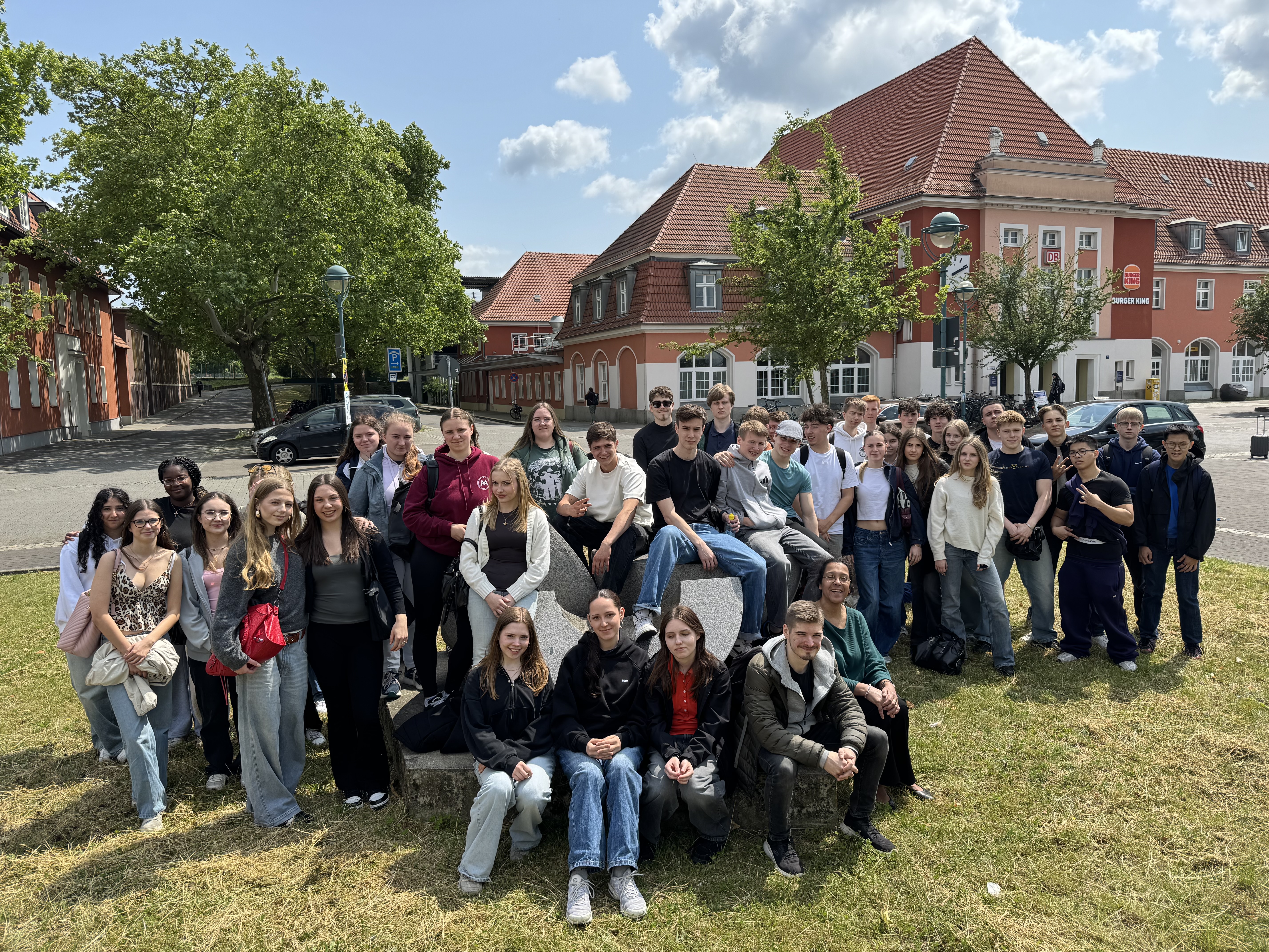 Gruppenbild Exkursion Frankfurt (Oder)
