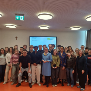 Gruppenbild nach einer spannenden Diskussion