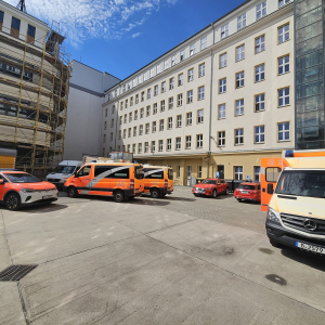 Bestes Wetter in der Feuerwache Mitte
