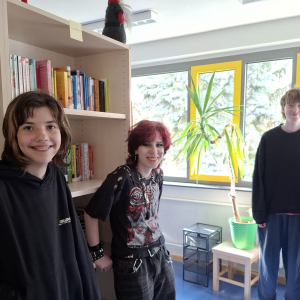 In der Schülerbibliothek